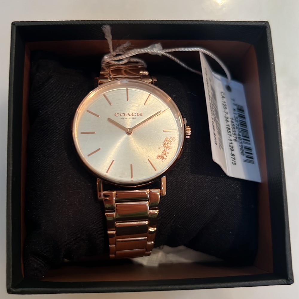 Coach Rose Gold Perry Watch - Picture 6 of 8